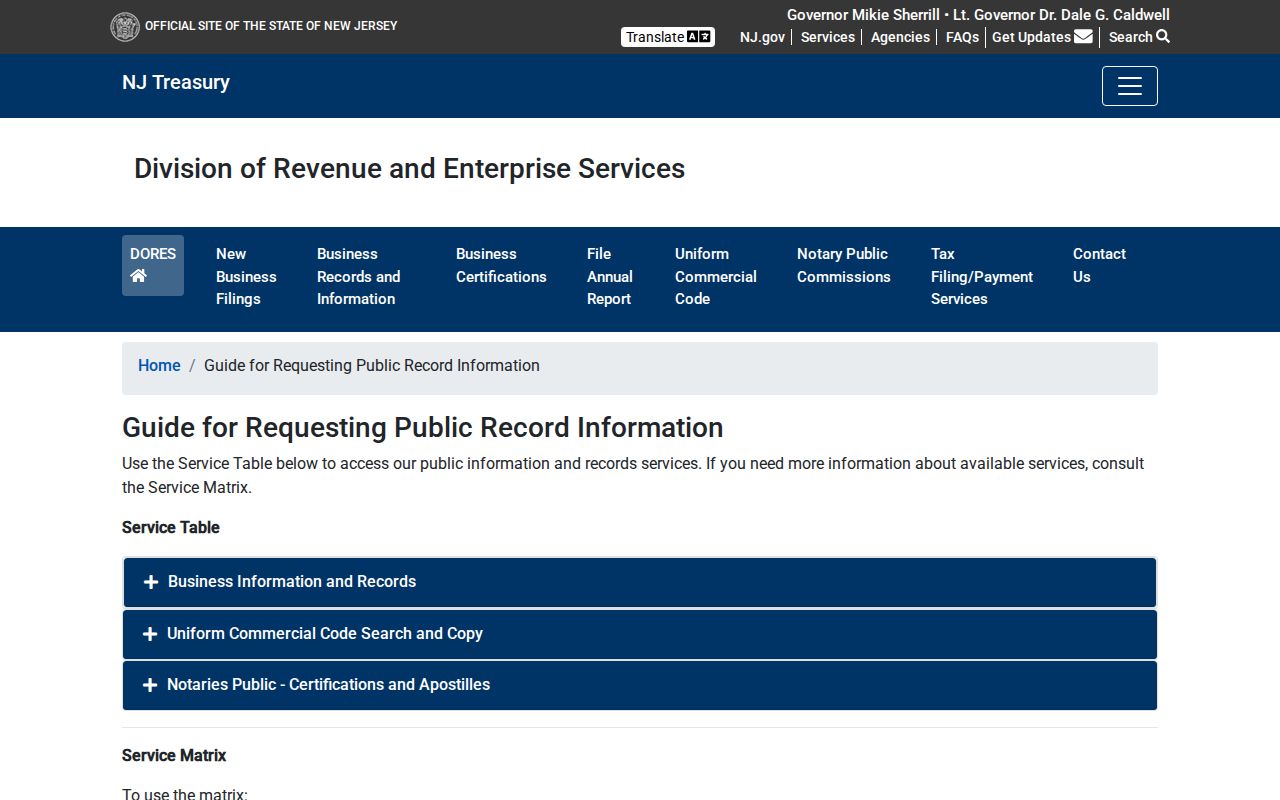 Woodbridge Township residents directory business records choices